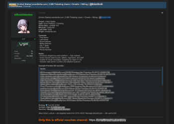 Eventbrite Data Breach Claim