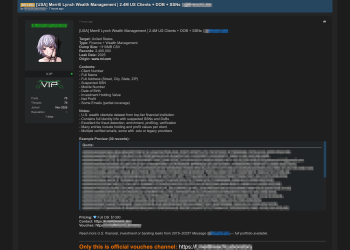 Merrill Lynch Data Breach Claim